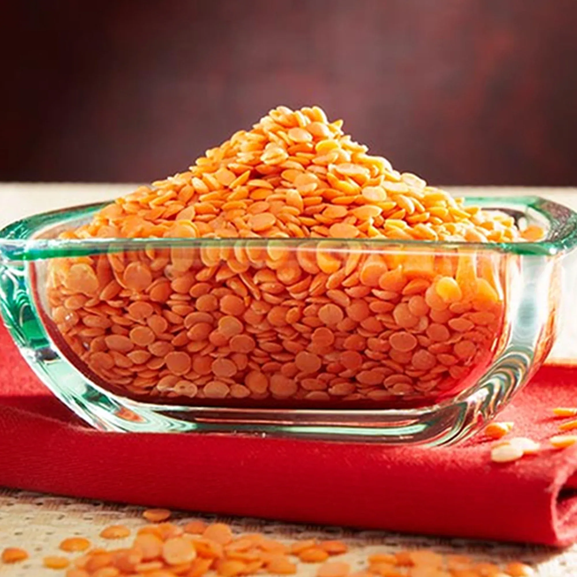Red lentils (Masoor dal)